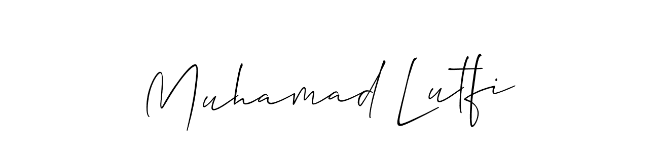 See photos of Muhamad Lutfi official signature by Spectra . Check more albums & portfolios. Read reviews & check more about Allison_Script font. Muhamad Lutfi signature style 2 images and pictures png
